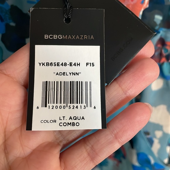 BCBG MaxAzria Adelynn Long Sleeve Lace Yolk Silk Chiffon Mini Dress, NWT, XXS - Picture 5 of 9